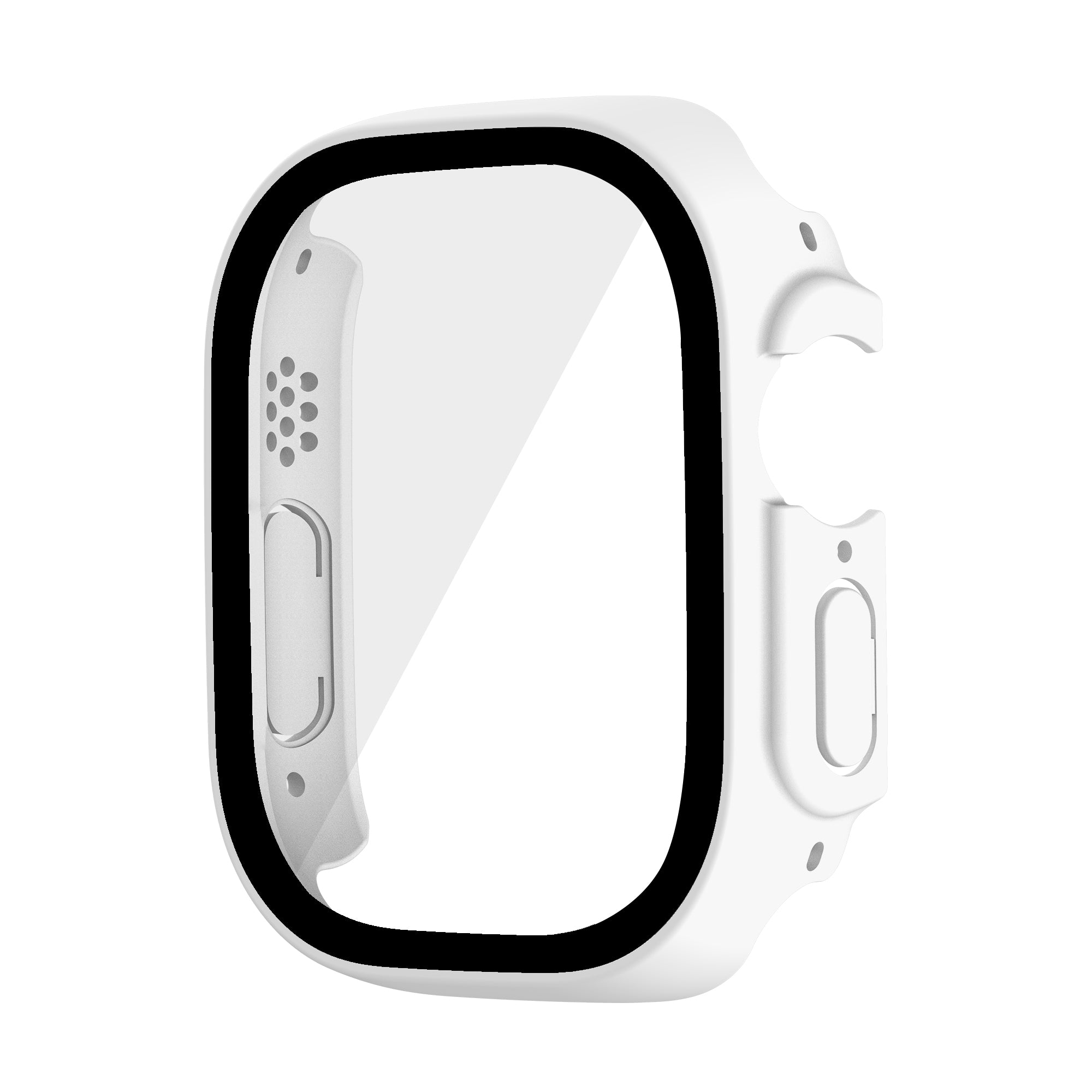 For Apple Watch Ultra 2 49mm Ultra 49mm Hard PC Case with Tempered Glass Screen Protector Waterproof Smart Watch Case For Apple Watch Ultra 2 49mm Ultra 49mm Hard PC Case with Tempered Glass Screen Protector Waterproof Smart Watch Case